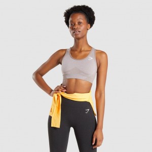 Αθλητικο Σουτιεν Gymshark Vital Seamless 2.0 Taupe Marl | 120VXNSIG