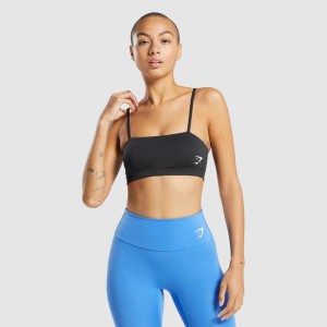 Αθλητικο Σουτιεν Gymshark Αθλητικά Bandeau μαυρα | 632PXMNUT
