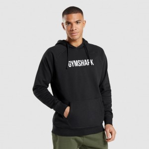 Φουτερ με Κουκουλα Gymshark Apollo μαυρα | 798CAKMUH