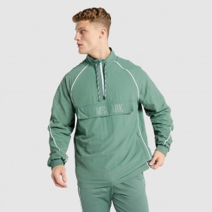 Φουτερ με Κουκουλα Gymshark Recess ελαφρια πρασινο | 465SEVXTD