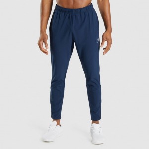 παντελονι jogger Gymshark Arrival Woven σκουρο μπλε | 302MVIUKF