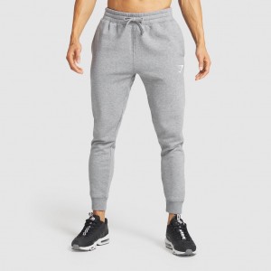 παντελονι jogger Gymshark Crest Charcoal Marl | 245MRQHGS