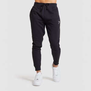 παντελονι jogger Gymshark Crest μαυρα | 812VOIYMP