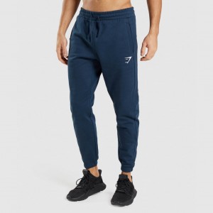 παντελονι jogger Gymshark Essential Oversized σκουρο μπλε | 765DWJBZK