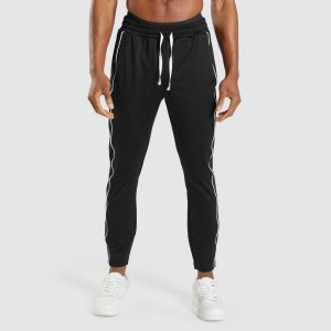 παντελονι jogger Gymshark Recess μαυρα ασπρα | 946LHWMBS
