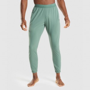 παντελονι jogger Gymshark Studio πρασινο | 917ZUBCMG