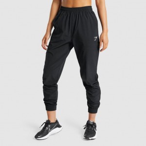παντελονι jogger Gymshark Αθλητικά Woven μαυρα | 491NLYHIK