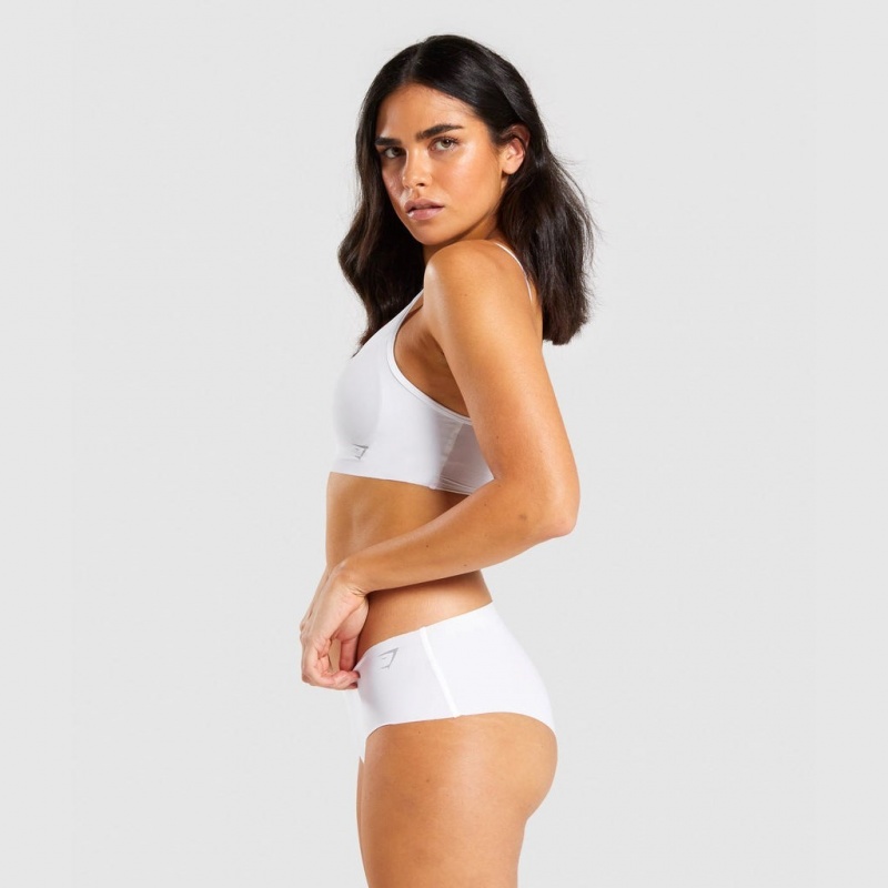 Bralette Gymshark No VPL ασπρα | 503TOKZJS