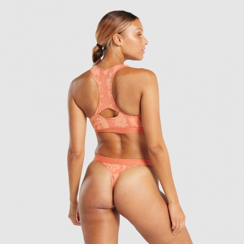 Bralette Gymshark βαμβακερα πορτοκαλι | 471AIOSKP