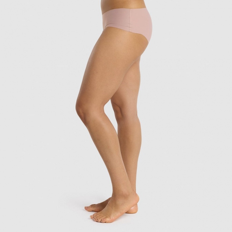 Hipster Gymshark No VPL Hipster Taupe | 538XOVNQM