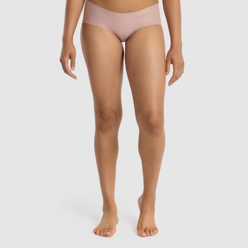 Hipster Gymshark No VPL Hipster Taupe | 538XOVNQM