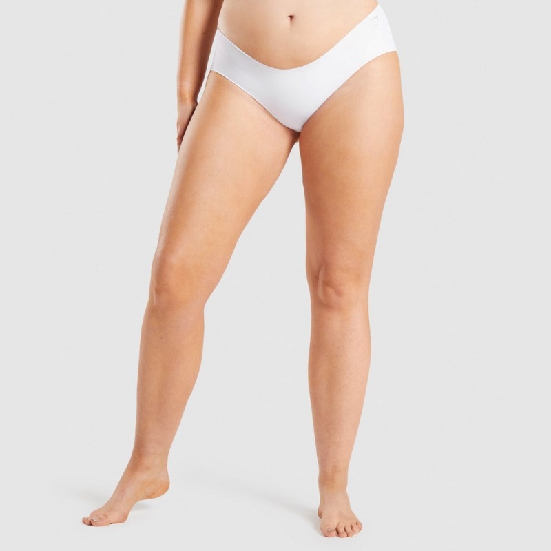 Hipster Gymshark No VPL Hipster ασπρα | 625DFKPQN