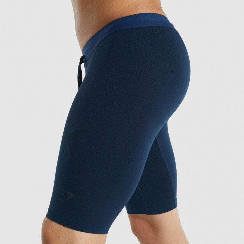 Σορτσ Gymshark 315 1/2 Tight σκουρο μπλε | 541LTVMEI