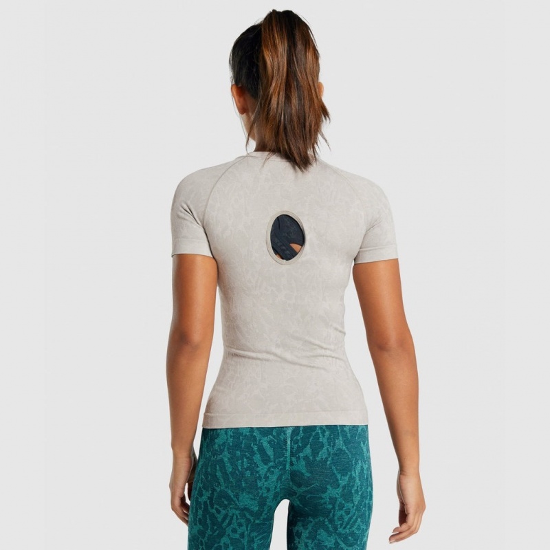 μπλουζακια Gymshark Adapt Animal Seamless Butterfly | 702RFNCWZ