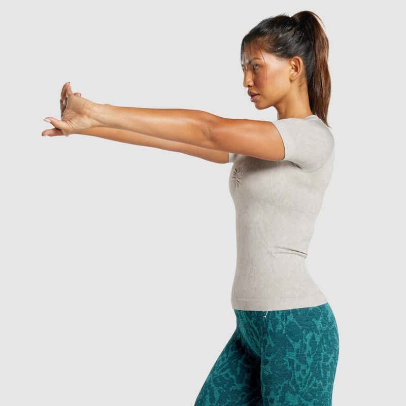 μπλουζακια Gymshark Adapt Animal Seamless Butterfly | 702RFNCWZ