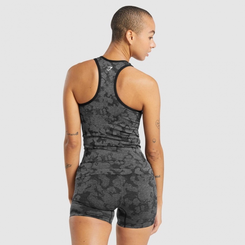 Γιλεκο Gymshark Adapt Camo Seamless μαυρα | 810EYOCWB