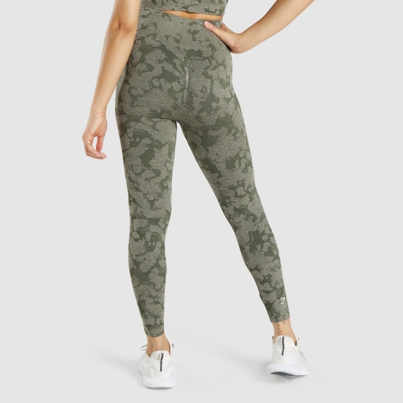 Κολαν Gymshark Adapt Camo Seamless πρασινο | 826PSJGWC