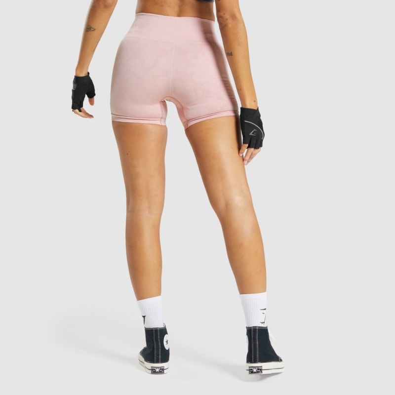 Σορτσ Gymshark Adapt Camo Seamless ανοιχτο ροζ | 460MBXFTN