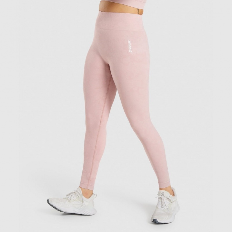 Κολαν Gymshark Adapt Camo Seamless ανοιχτο ροζ | 578THIRSO