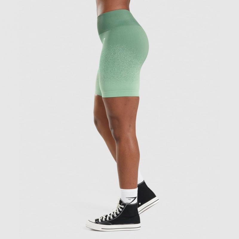 Σορτσ Gymshark Adapt Ombre Seamless Cycling πρασινο ανοιχτο πρασινο | 042QBZXRO