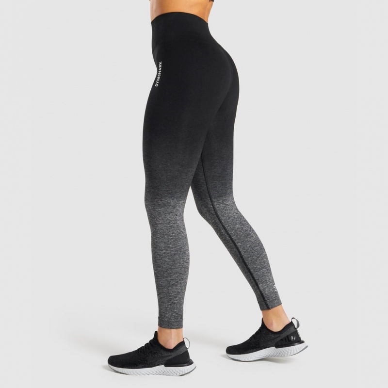 Κολαν Gymshark Adapt Ombre Seamless μαυρα μαυρα | 536VLFUCY