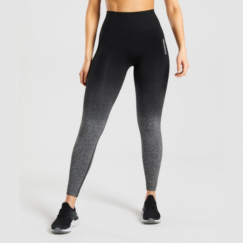 Κολαν Gymshark Adapt Ombre Seamless μαυρα μαυρα | 536VLFUCY