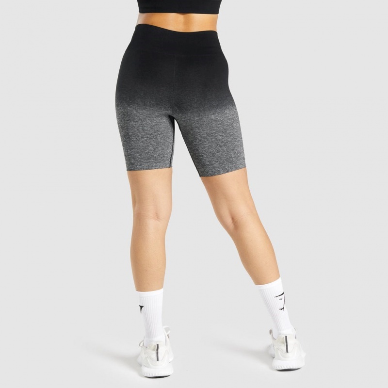 Σορτσ Gymshark Adapt Ombre Seamless μαυρα μαυρα | 679EWRQXS