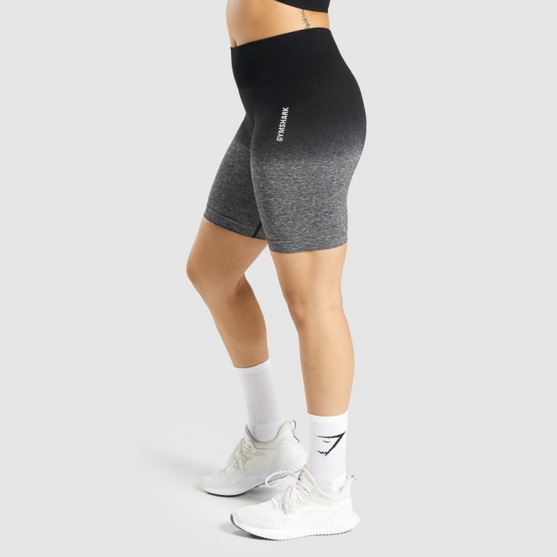 Σορτσ Gymshark Adapt Ombre Seamless μαυρα μαυρα | 679EWRQXS