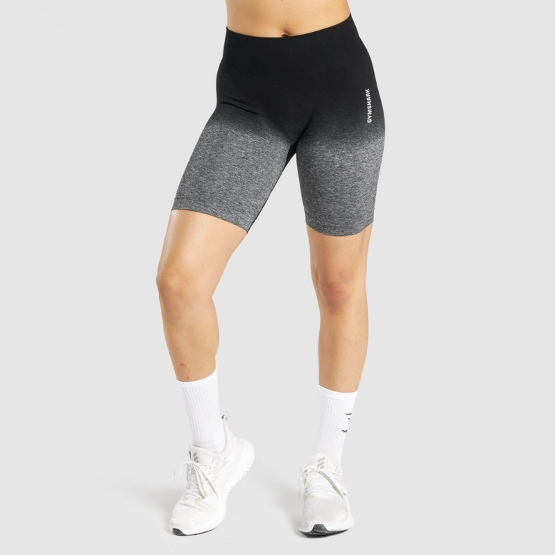 Σορτσ Gymshark Adapt Ombre Seamless μαυρα μαυρα | 679EWRQXS