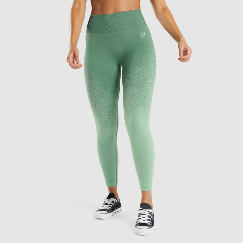 Κολαν Gymshark Adapt Ombre Seamless πρασινο ανοιχτο πρασινο | 816QTSOZW