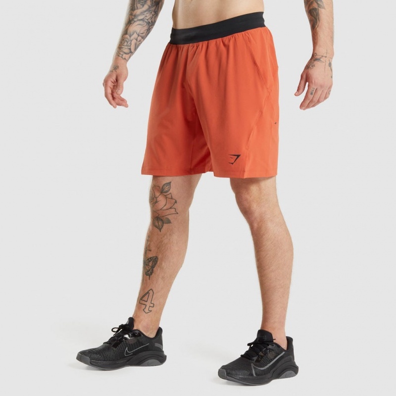 Σορτσ Gymshark Apex Functional 9 κοκκινα | 143OBSQXK