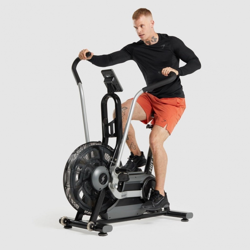 μπλουζακια Gymshark Apex Long Sleeve μαυρα | 103JQNGYA