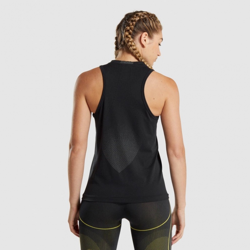 Γιλεκο Gymshark Apex Seamless μαυρα | 654INJOXZ