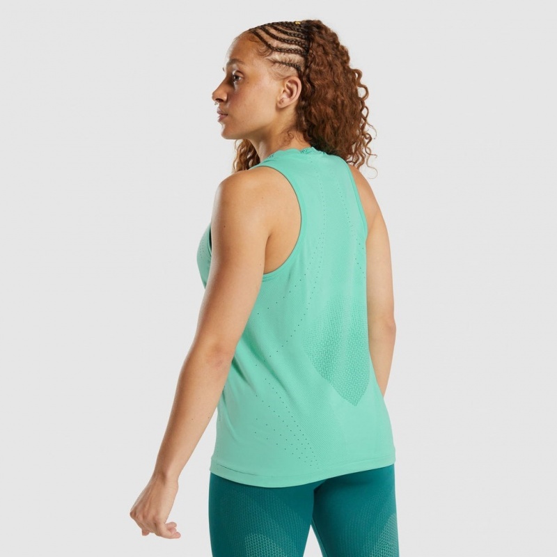 Γιλεκο Gymshark Apex Seamless τυρκουάζ | 680SYARVW