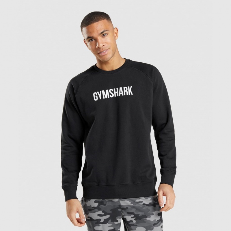Φουτερ Gymshark Apollo Crew μαυρα | 175SPZLBD