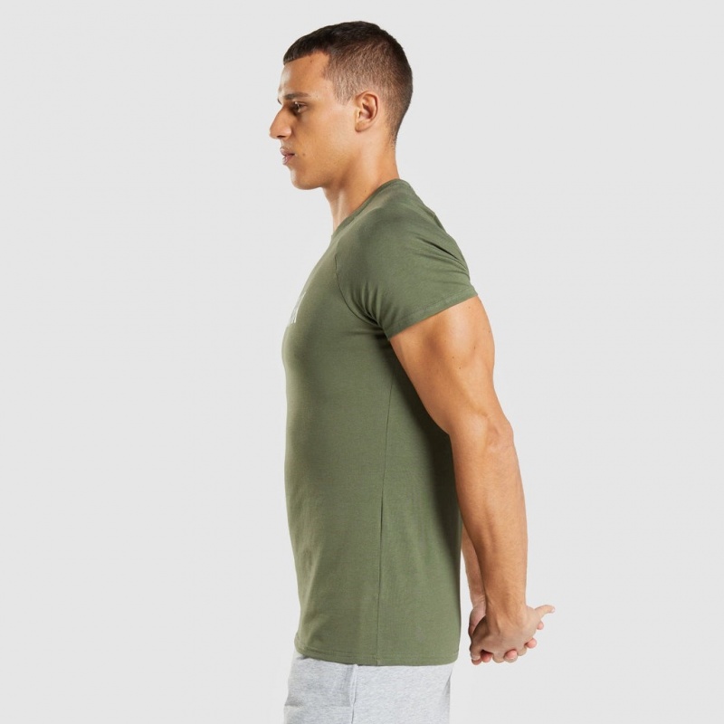 μπλουζακια Gymshark Apollo Ελιά | 214LAEXBH