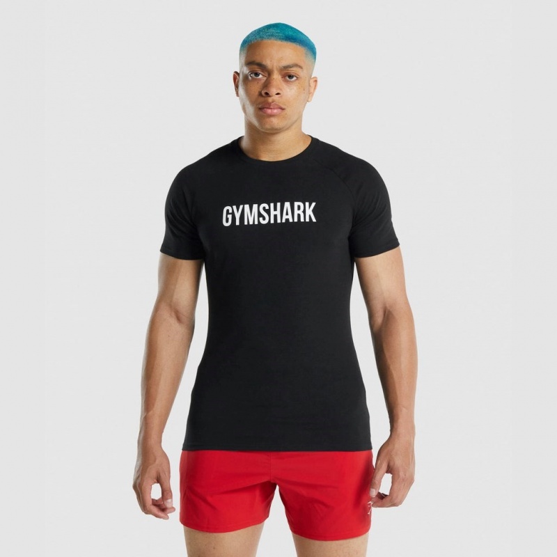 μπλουζακια Gymshark Apollo μαυρα | 610RNTAIP