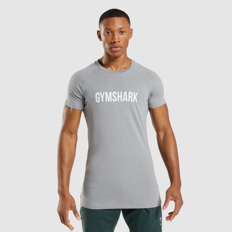 μπλουζακια Gymshark Apollo γκρι | 950GNCZLD