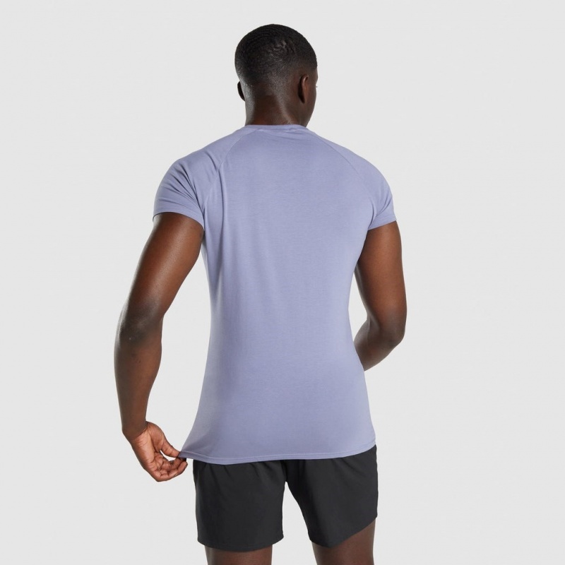 μπλουζακια Gymshark Apollo ανοιχτο μπλε | 472VHKYZC