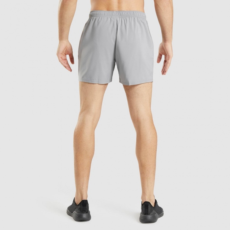 Σορτσ Gymshark Arrival 5 γκρι | 394TKVNJF