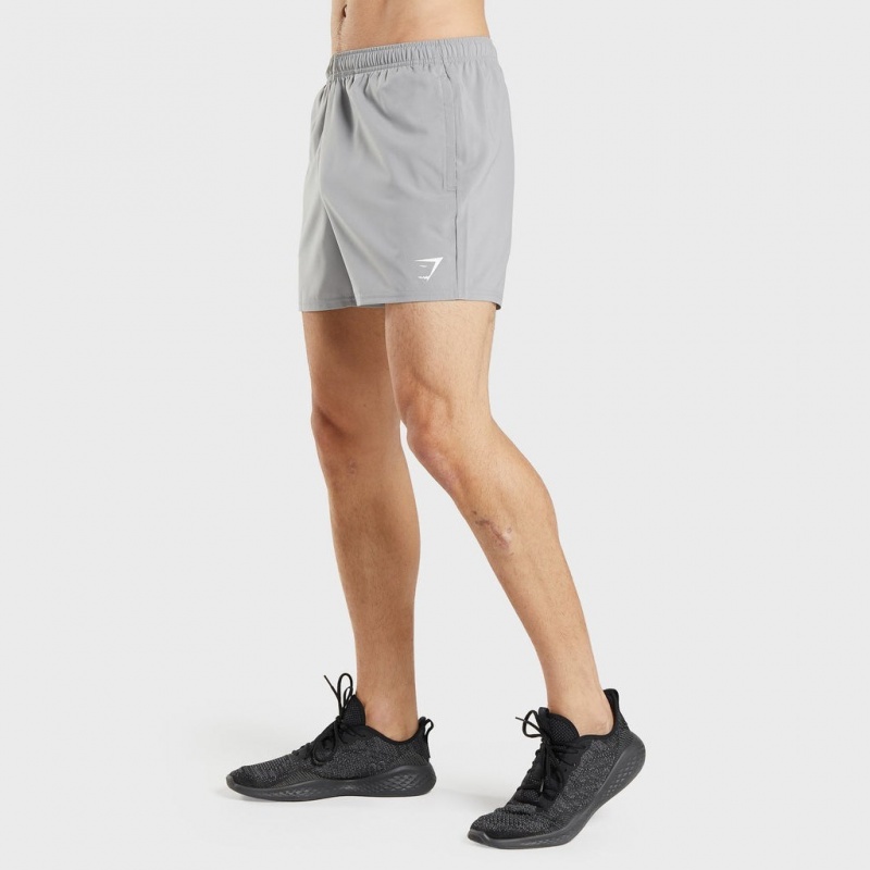 Σορτσ Gymshark Arrival 5 γκρι | 394TKVNJF