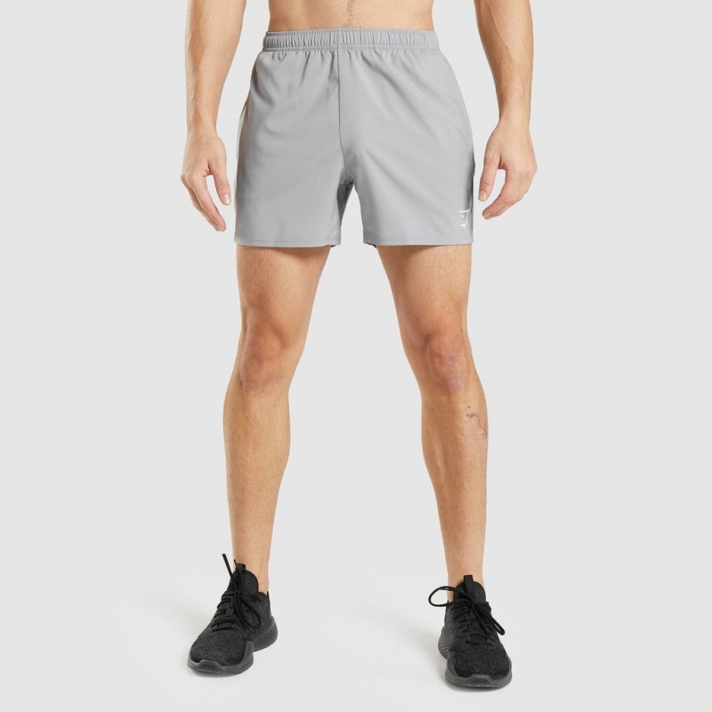 Σορτσ Gymshark Arrival 5 γκρι | 394TKVNJF