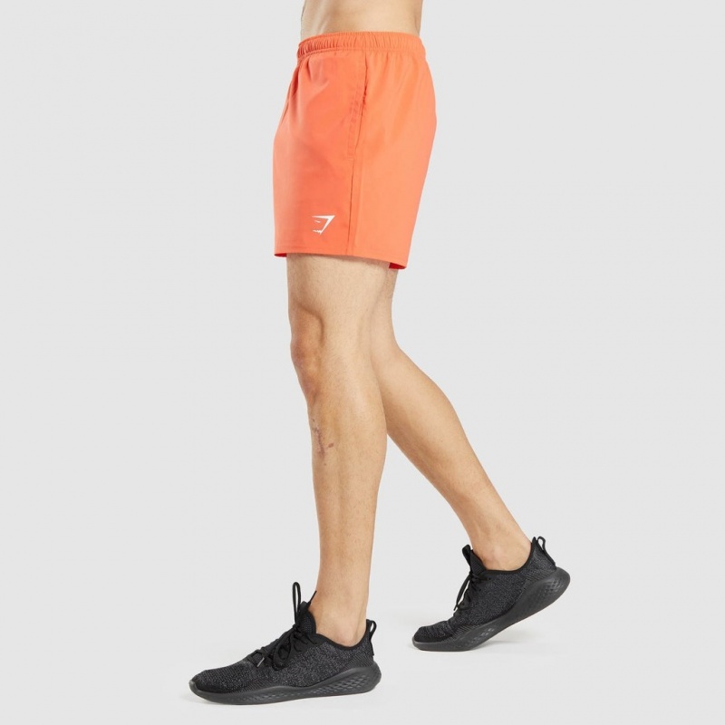 Σορτσ Gymshark Arrival 5 πορτοκαλι | 592LCTKFG