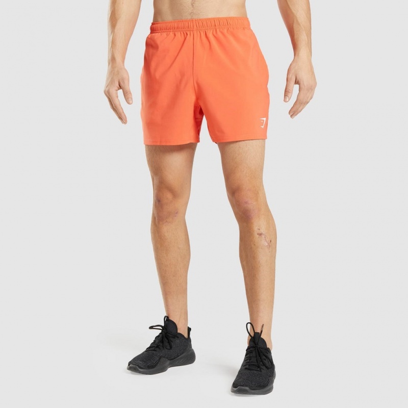 Σορτσ Gymshark Arrival 5 πορτοκαλι | 592LCTKFG