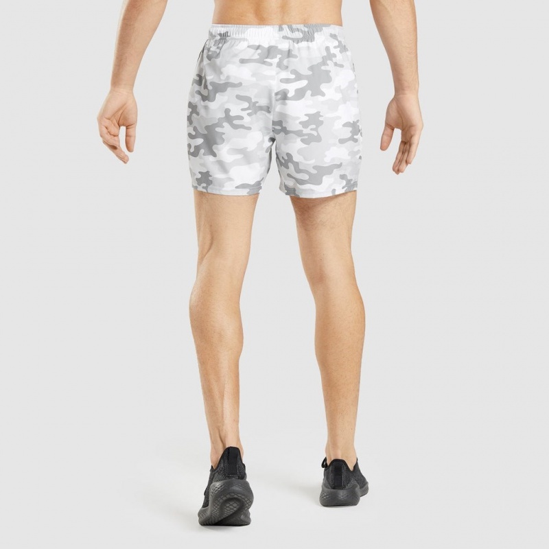 Σορτσ Gymshark Arrival 5 ανοιχτο γκρι | 801HUTPNI