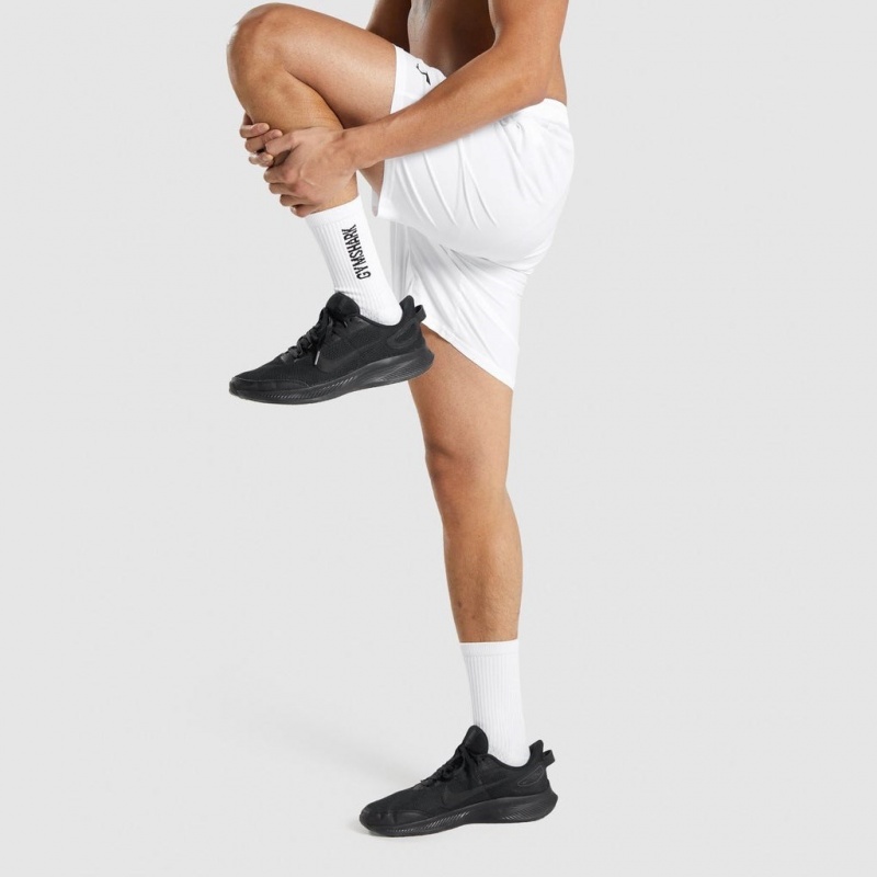 Σορτσ Gymshark Arrival 7 ασπρα | 732DOPMFK