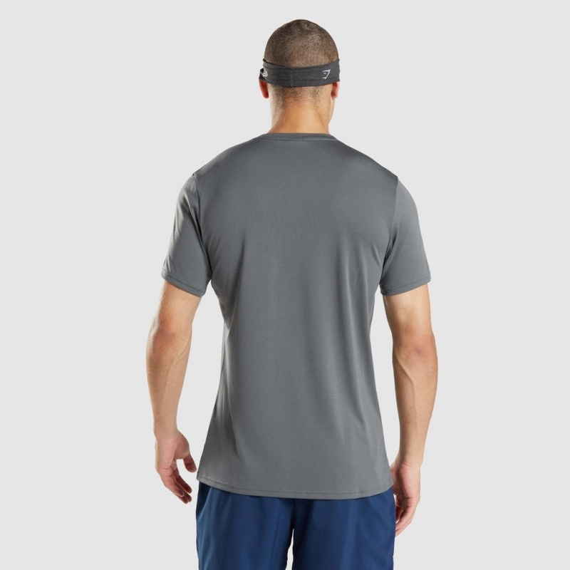 μπλουζακια Gymshark Arrival Charcoal | 314DNBRTI