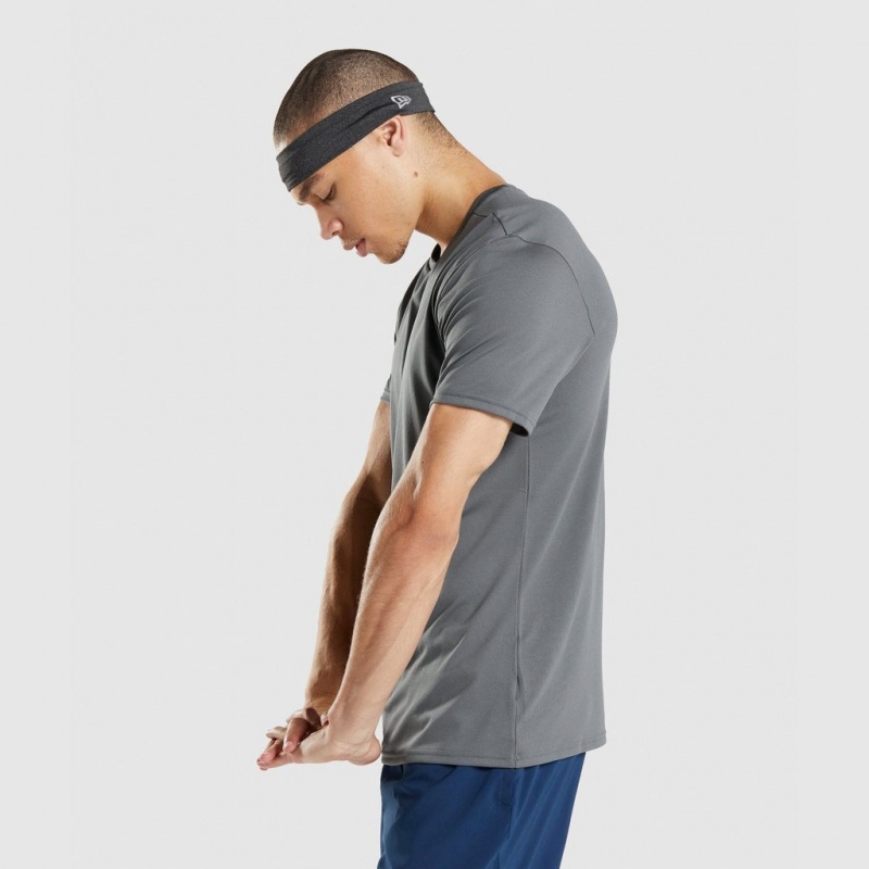μπλουζακια Gymshark Arrival Charcoal | 314DNBRTI