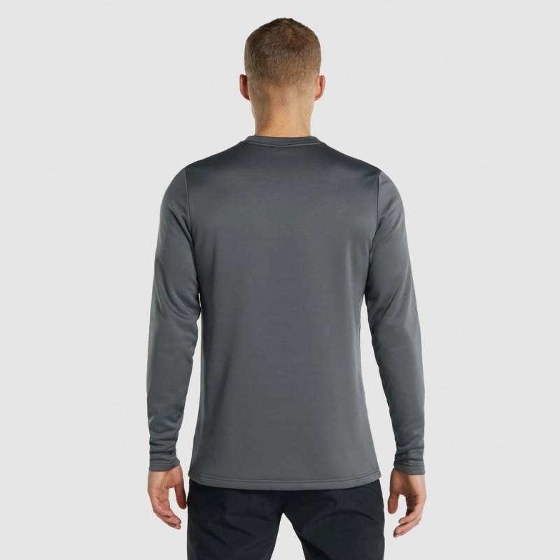 Φουτερ Gymshark Arrival Crew Charcoal | 587PZDNOJ