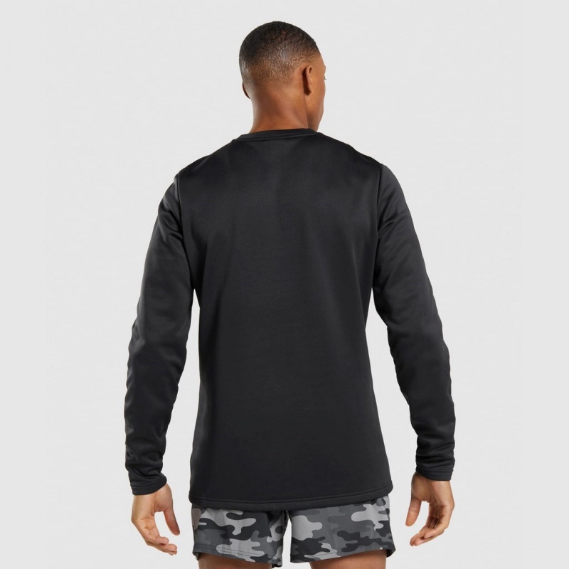 Φουτερ Gymshark Arrival Crew μαυρα | 547SBHTKQ